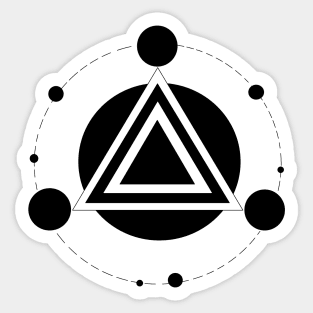 sacred geometry Sticker